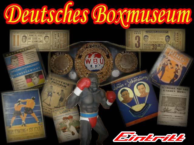 Eintritt zum Deutschen Boxmuseum